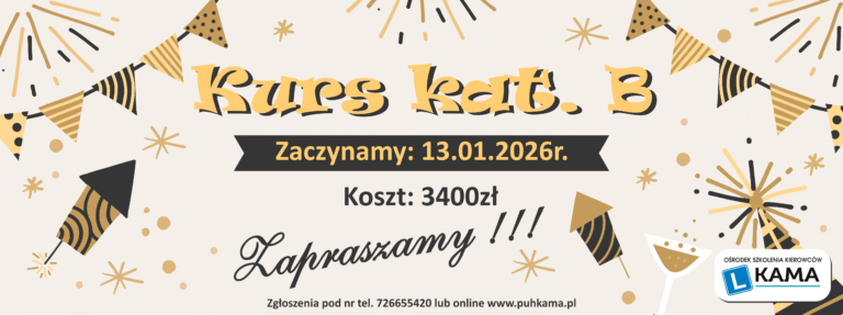 Noworoczny kurs kat. B
