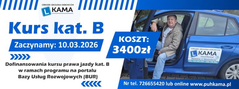 Nowy kurs kat. B